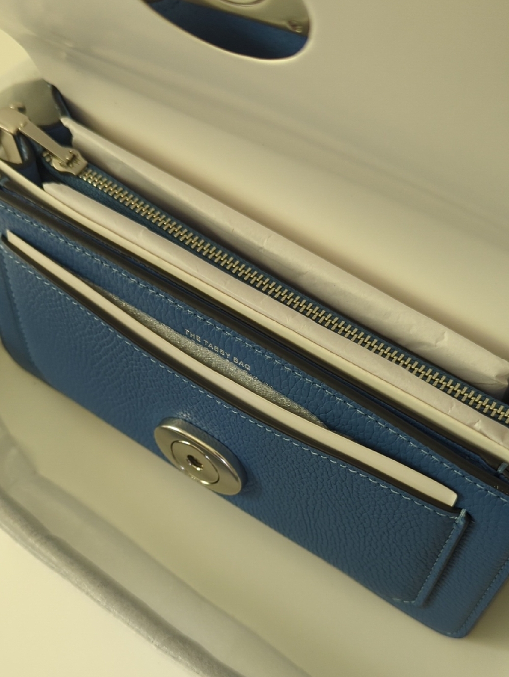 Coach Tabby Shoulder Bag 20 Sky Blue - Picture 4 of 4